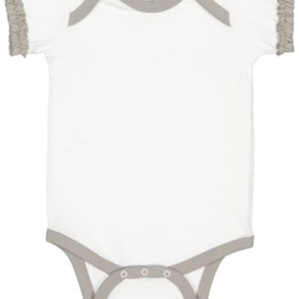Infant Ruffle Fine Jersey Bodysuit Thumbnail