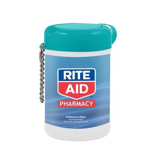 Tek-Wipes Antibacterial Wet Wipes 30 Individual Wipes Thumbnail