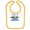 Infant Contrast Trim Terry Bib Thumbnail